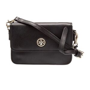 Tory Burch Robinson Mini Flap Saffiano leather crossbody bag